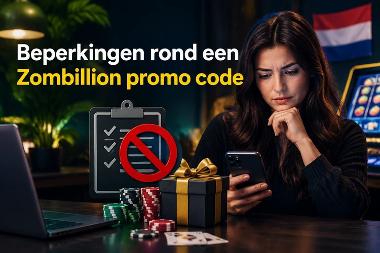 Beperkingen rond een Zombillion promo code